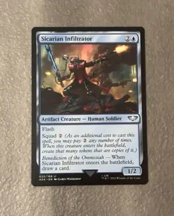MTG ** Sicarian Infiltrator Universes Beyond: Warhammer 40,000 - Image 1
