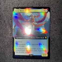 1x Lyse Hext, Extended Art Foil, Final Fantasy, Magic MTG NM - Image 1