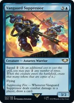 Vanguard Suppressor NM #27 Universes Beyond: Warhammer 40,000 MTG - Image 1