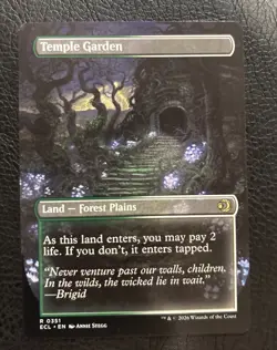 Temple Garden (Borderless) Lorwyn Eclipsed Regular - Image 2