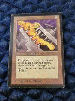 Beta Black Vise - MTG Magic the Gathering - MP - Image 1