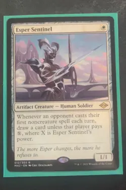 Esper Sentinel Modern Horizons 2 MTG Magic the Gathering Near Mint Condition - Image 1