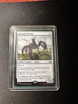 Roaming Throne The Lost Caverns of Ixalan Rare Artifact Creature 258 Regular MTG - Image 1