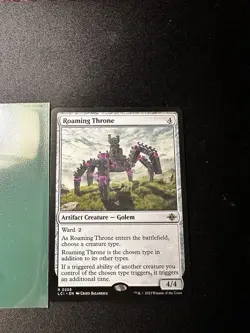 Roaming Throne The Lost Caverns of Ixalan Rare Artifact Creature 258 Regular MTG - Image 2