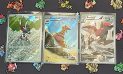 Pokemon TCG Black Bolt Illustration Rare Lot Of 3 Mint/Near Mint Ships Fast! - Image 1
