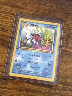 Pokemon TCG Seaking Jungle 1st Edition Uncommon Card 46/64 - Image 3