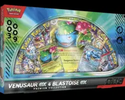 Pokemon TCG: Venusaur Ex And Blastoise Ex Premium Collection Box Gamestop Sealed - Image 1