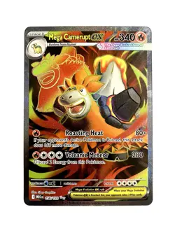 Mega Camerupt ex 156/132 Mega Evolution Full Art Ultra Rare Pokemon TCG NM - Image 1