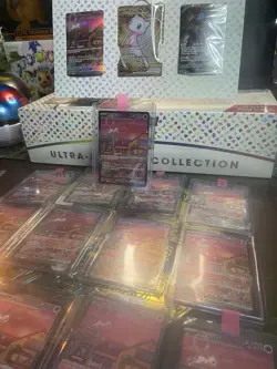 Pokemon Scarlet & Violet Mew ex Ultra-Premium Collection Black Star Promo - Image 2