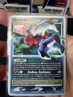 Pokemon TCG Darkrai LV.X Ultra Rare Card 104/106 Great Encounters - Image 1