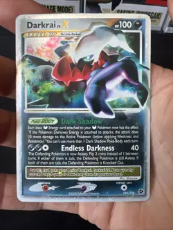 Pokemon TCG Darkrai LV.X Ultra Rare Card 104/106 Great Encounters - Image 3