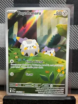 Pokemon TCG: Togedemaru 104/94, (FULL ART) Phantasmal Flames _ HOLO - Image 1