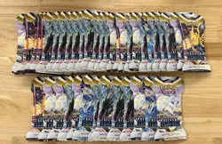 Pokemon TCG - Silver Tempest - 40 Factory Sealed And Sleeved Booster Packs - Image 1