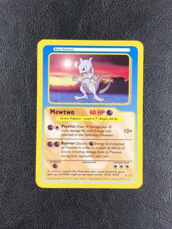 Mewtwo B 07 - Funskool Pokemon TCG - 2004 - LP - SAFE SHIP - Image 1