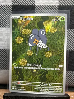 Pokemon TCG: Nymble 96/94, (FULL ART) Phantasmal Flames _ HOLO - Image 1