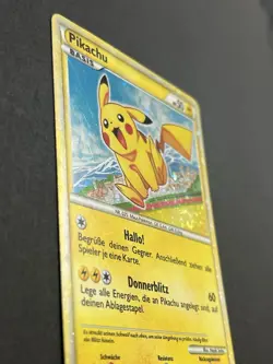 Pikachu PW Holo Pokemon 2010 World Collection -German Korean French/ENGLISH BACK - Image 3