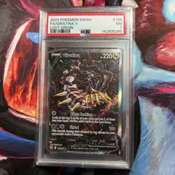 Giratina v Alt Art 186/196 Lost Origin PSA 7 - Image 1