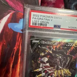 Giratina v Alt Art 186/196 Lost Origin PSA 7 - Image 3