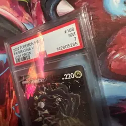 Giratina v Alt Art 186/196 Lost Origin PSA 7 - Image 4