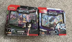 Pokemon TCG - Rival Battle Decks Steven and Marnie (2 decks) - SEALED (READ!) - Image 1