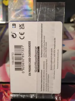 Pokemon Charmander GameStop Stamped Sealed Promo Scarlet And Violet 151 - Image 2