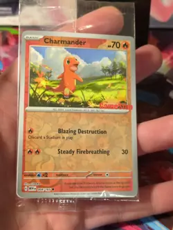 Pokemon Charmander GameStop Stamped Sealed Promo Scarlet And Violet 151 - Image 3