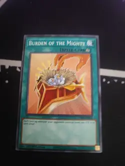 Yugioh! Burden of the Mighty - STAX-EN032 - Common - 1st Edition Near Mint, Engl - Image 1
