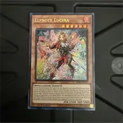 Konami Yu-Gi-Oh! Elfnote Lucina BPRO-EN010 1st Ed Holo Spellcaster ATK/2500 DEF… - Image 1