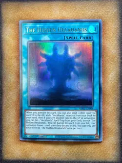 Yugioh The Hidden Hecahands PHRE-EN008 Ultra Rare 1st Ed NM - Image 1