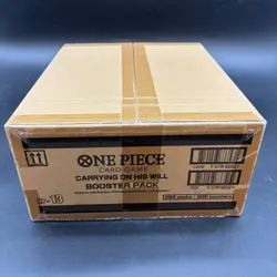 Lot of (3) One Piece EN OP-13 Carrying On His Will Booster Boxes Sealed - Image 1