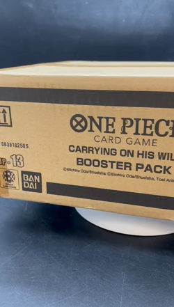 Lot of (3) One Piece EN OP-13 Carrying On His Will Booster Boxes Sealed - Image 2