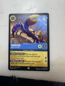 Tamatoa - Happy as a Clam 162/204 Archazia's Island Cold Foil Disney Lorcana - Image 1