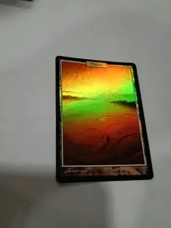 Magic the Gathering Foil Plains Unhinged Card 136/140 - Image 2