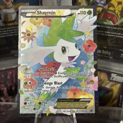Shaymin EX RC21/RC25 Legendary Treasures Radiant Collection Pokemon Card - Image 1