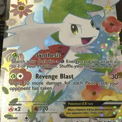 Shaymin EX RC21/RC25 Legendary Treasures Radiant Collection Pokemon Card - Image 4