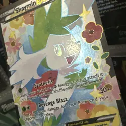 Shaymin EX RC21/RC25 Legendary Treasures Radiant Collection Pokemon Card - Image 5