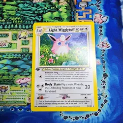 Pokemon Card - Light Wigglytuff Neo Destiny 54/105 Uncommon 1st Edition Nm/ Lp - Image 1