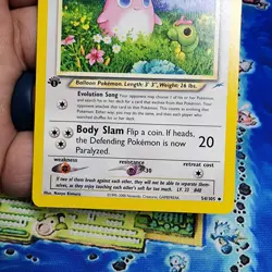 Pokemon Card - Light Wigglytuff Neo Destiny 54/105 Uncommon 1st Edition Nm/ Lp - Image 2
