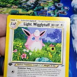 Pokemon Card - Light Wigglytuff Neo Destiny 54/105 Uncommon 1st Edition Nm/ Lp - Image 3