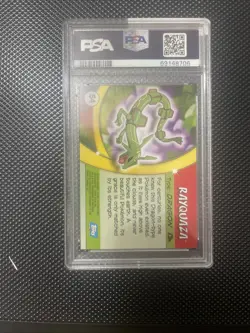 PSA 8 Near Mint 2004 Topps Pokemon Advanced Challenge Rayquaza Card #54 - Image 2