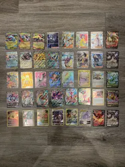 Huge 40 Pokemon Card lot Full Arts, Alt Arts, Rainbow Rares, and More $125+ - Image 1