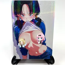 Dragon Ball Z Videl Sexy Hot Anime Waifu Girl Doujin Lewd Goddess Story Art Card - Image 2