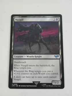 Nazgul (0338) #338 (NM) Lord of the Rings LTR Magic MTG - Image 1