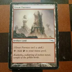 Mtg Vault of Whispers, Tree of Tales, Great Furnace, Ancient Den, Seat, Mirrodin - Image 4