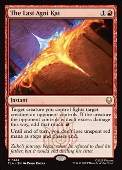 MTG The Last Agni Kai Avatar: The Last Airbender 0144 Regular Rare - Image 1