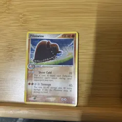 Pokemon TCG Piloswine 13/109 Reverse Holo WITH SWIRL 2004 Team Rocket Returns - Image 1