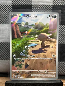 Pokemon TCG: Paldean Wooper 102/94, (FULL ART) Phantasmal Flames _ HOLO - Image 1