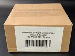 Pokemon Scarlet & Violet Twilight Masquerade Sleeved Booster Packs Case Sealed - Image 1
