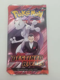 pokemon Destined Rivals booster pack Scarlet and Violet set of 5 - Image 2