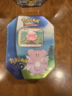 Pokemon TCG: Pokemon Go Tin Set Of 3x New & Sealed Pikachu, Blissey, Snorlax - Image 3